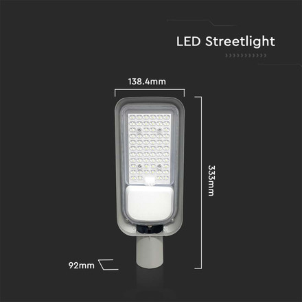 30W LED Street Light With Adapter Holder 4000K