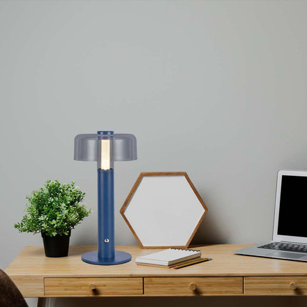 LED Table Lamp 1800mAH Battery 150*300 3in1 Morandi 1 Body