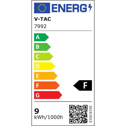 LED Пендъл 8.5W 3000K Φ100 Сив SKU 7992 V-TAC