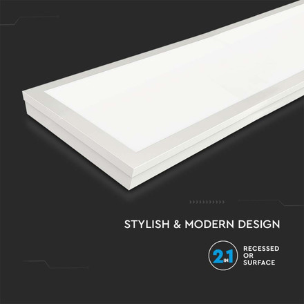 40W LED Panel 1200x300 mm 2in1 4000K 6PCS/SET