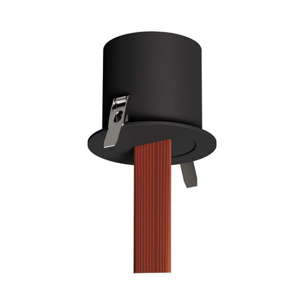 Основа За Текстилен Колан Черно Тяло За Вграждане SKU 23130 V-TAC