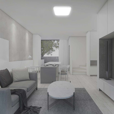 Плафон за таван LED 18W 4000К Квадрат Бяла Рамка IP44 SKU 76251 V-TAC