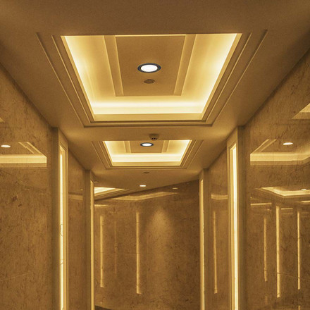 20W LED COB Downlight 3IN1 Black Body