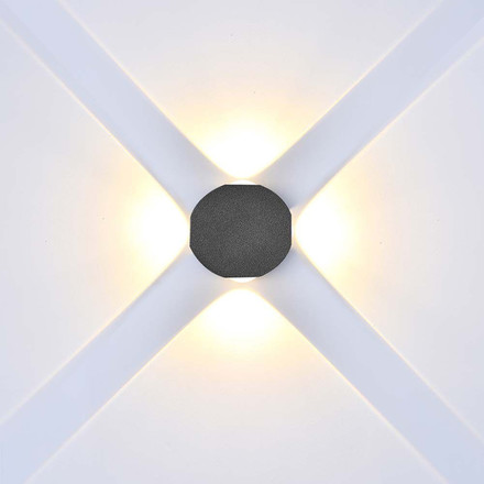 4W LED COB Downlight 4000K Black Body