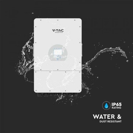 8kW Трифазен Хубриден Соларен Инвертор 380VAC 5 години гаранция SKU 11835 V-TAC