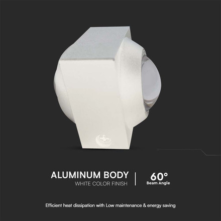 2W LED COB Downlight 4000K White Body