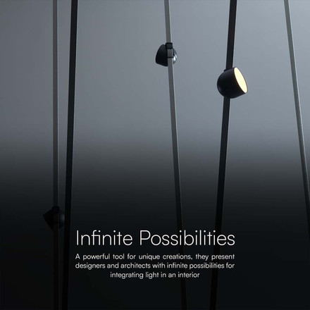 LED Магнитен Осветител Въже 12W 120 градуса 3000K Пясъчно Черно Тяло SKU 23106 V-TAC