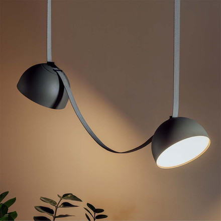 LED Магнитен Осветител Въже 20W 120 градуса 3000K Пясъчно Черно Тяло SKU 23109 V-TAC