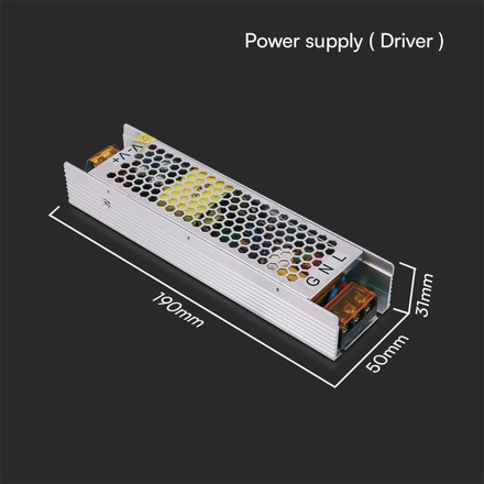 100W LED Slim Power Supply 48V 2.08A IP20 For Fabric Magnetic Traclight