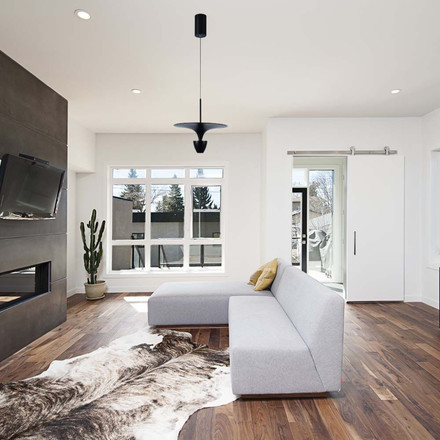 9W LED Designer Hanging Lamp (30*320*100CM) Black Body 4000K