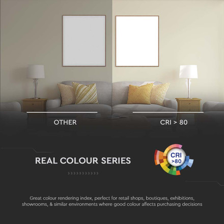 LED Магнитен Осветител Висящ 15W 6400K Черно Тяло SKU 10265 V-TAC