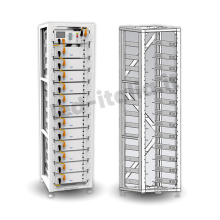 Соларна система Deye 50kW инвертор и 60KW батерия Високо Напрежение IP20 SKU 22022 V-TAC