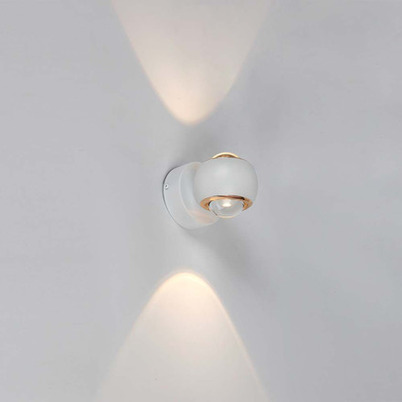 LED Стенна Лампа 10W 3000K Бяла SKU 23008 V-TAC