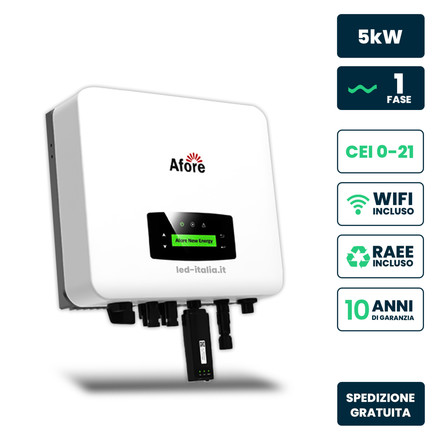 5kW Монофазен Мрежов Фотоволтайчен Инвертор 5 години гаранция SKU 11979 V-TAC