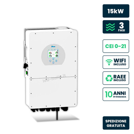 15kW Hybrid Solar Inverter Three Phase High Voltage 