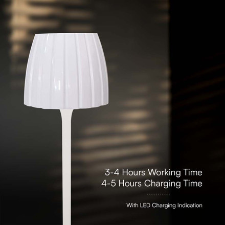 LED Настолна Лампа 3000K Бяло 2.7W SKU 23355 V-TAC