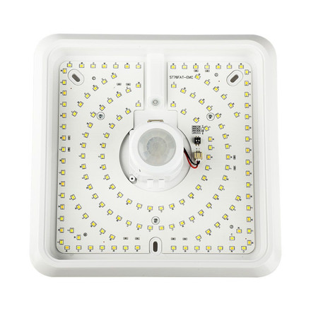 12W LED PIR Sensor Lamp SAMSUNG CHIP 3IN1 Square White Body