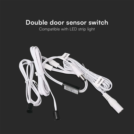 Двоен Сензор За Близост за врати за шкафове 60W SKU 23457 V-TAC