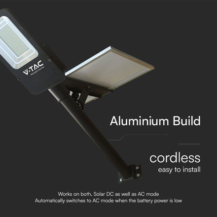 50W LED Solar Street Light 6000K HYBRID