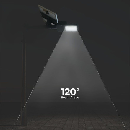 50W LED Solar Street Light 6000K HYBRID