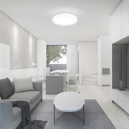 LED Плафон за таван 30W Кръг Бяла Рамка 4000К IP44 SKU 76221 V-TAC