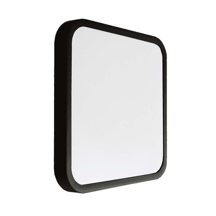 48W LED Dome Light Square Black Frame 3000K IP44