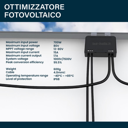 700W 80V PV Оптимизатор за соларни системи SKU 11946 V-TAC