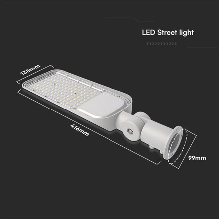 LED Улична Лампа 30W 4000K 120LM-W SAMSUNG ЧИП SKU 2120422 V-TAC