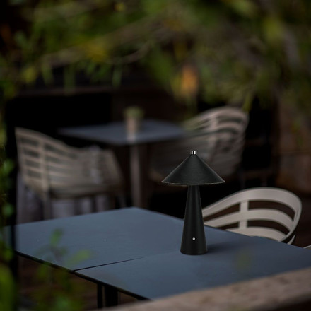 3W LED Magnetic Table Lamp With Battery 4000mAh CCT: 3IN1 Black Body Dimmable