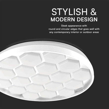 30W - 60W - 30W Designer Domelight Remote Control Dimmable Beehive Cover