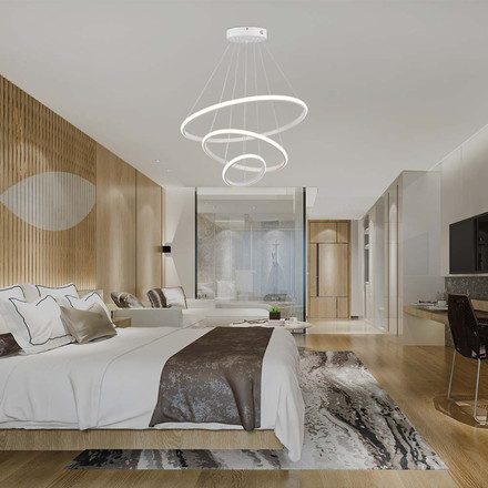 LED Попилеи 32W 3000K Бял SKU 8018 V-TAC