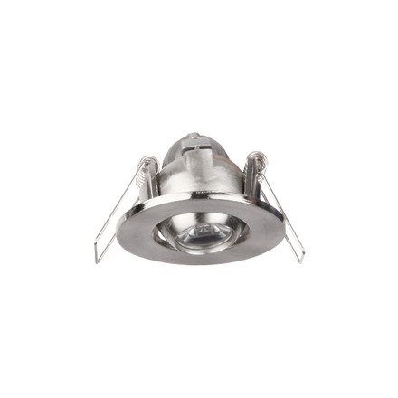 LED луничка за таван 1W 6000K Φ53x30mm Инокс 2021610 VITO