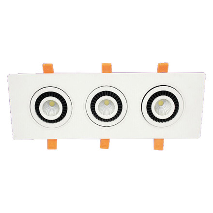 КОД 2101220 VT/PAN-3/3x5W/COB/6000K/220V/SQUARE/LED СПОТ с марка VITO