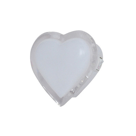 LED нощна лампа сърце за контакт 6400K 5200500 VITO