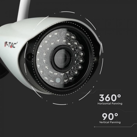 SKU 8400 WIFI IP Камера NVR Камера 1080P СЕТ IP20 с марка V-TAC