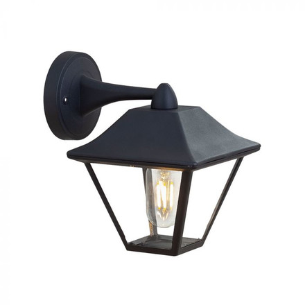 SKU 8686 Стенен Фенер Е27 Черен с марка V-TAC