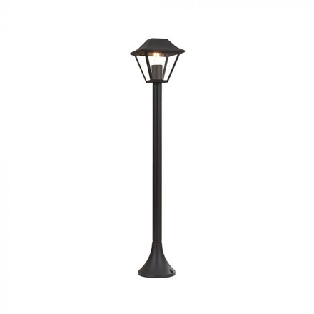 Pole Lamp 1XE27 950mm IP44 Black