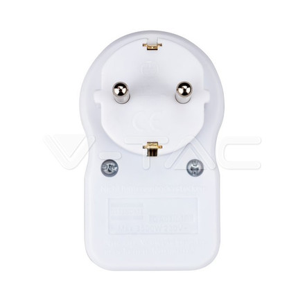 Adapter With 2 Pole Switch 16A 250V