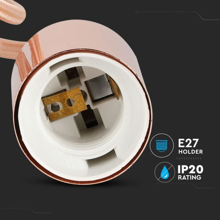 SKU 3777 Пендел Златен Комплект С Основа с марка V-TAC