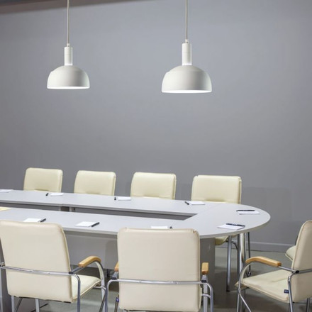 SKU 3920 Пендел Е14 Шапка Алуминий Ф180 Бял с марка V-TAC