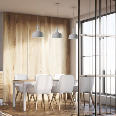 SKU 3920 Пендел Е14 Шапка Алуминий Ф180 Бял с марка V-TAC