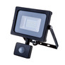 20W LED Sensor Floodlight SAMSUNG CHIP Cut-OFF Function Black Body 6400K