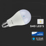 LED Bulb - SAMSUNG CHIP 17W E27 A65 Plastic 3000K