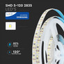 SKU 323 LED Лента SAMSUNG ЧИП 2835 120/1 12V IP20 3000K с марка V-TAC