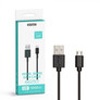 1 M Micro USB Cable Black - Pearl Series 