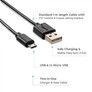 SKU 8481 1 M Micro USB Кабел Черен - Pearl Серия с марка V-TAC