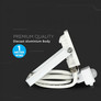 20W LED Sensor Floodlight SAMSUNG CHIP Cut-OFF Function White Body 4000K