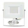 50W LED Sensor Floodlight SAMSUNG CHIP Cut-OFF Function White Body 4000K