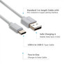 SKU 8482 1 M Type C USB Кабел Бял - Pearl Серия с марка V-TAC