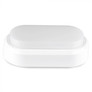 8W Rectangle Oval Dome Light White Body 3000K IP54  